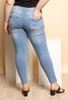 Picture of PLUS SIZE SUPER STRETCH RIPPED JEANS